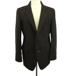 VTG Stonehaven Wool Suit Jacket Blazer Sports Coat Mens 42R Brown 2 Button Made